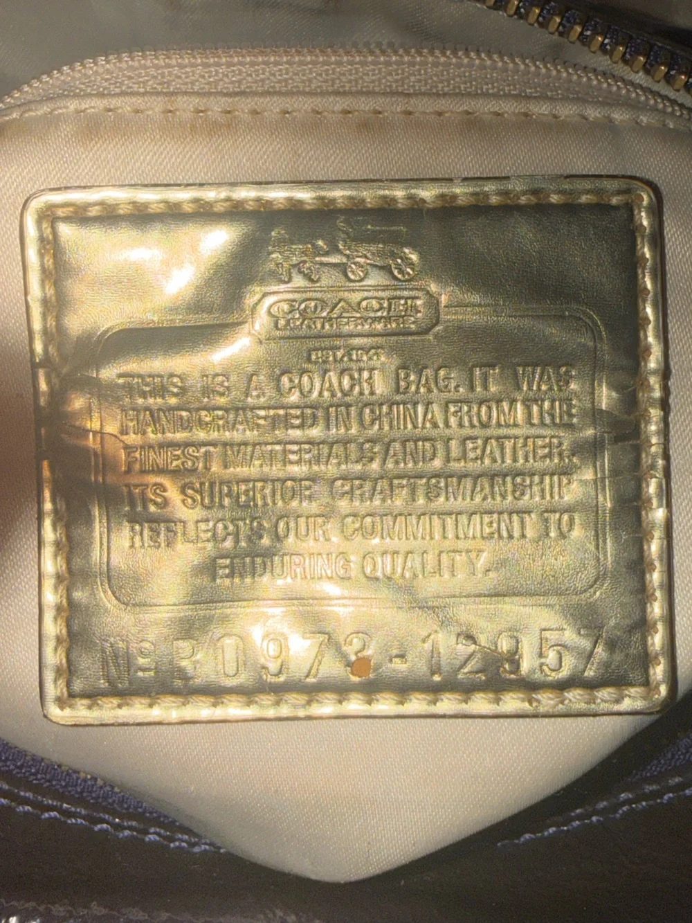 Y2K Coach Madison Sabrina Satchel